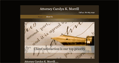 Desktop Screenshot of morrilloffice.com