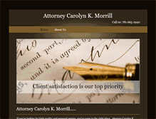 Tablet Screenshot of morrilloffice.com